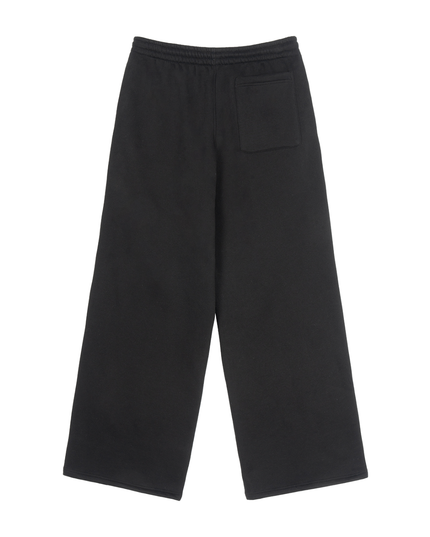 Fleece Drawstring Straight-Leg Sweatpants