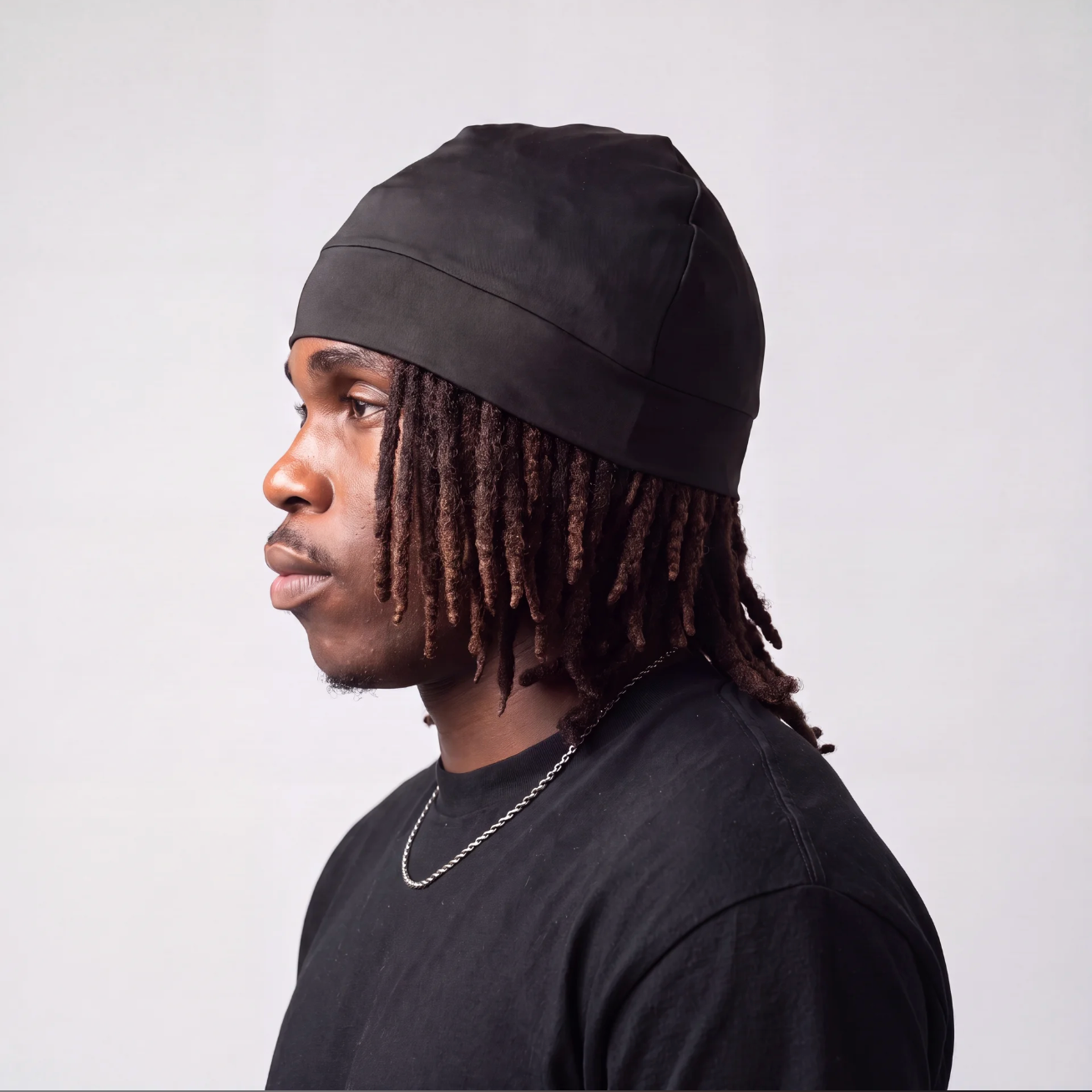 Minimal Satin Lined Skull Cap