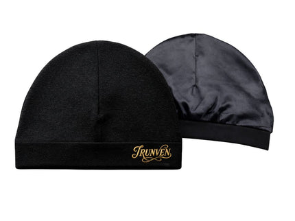 Satin-Lined Skull Cap – Hair Protection for Sleep, Gym & Daily Wear