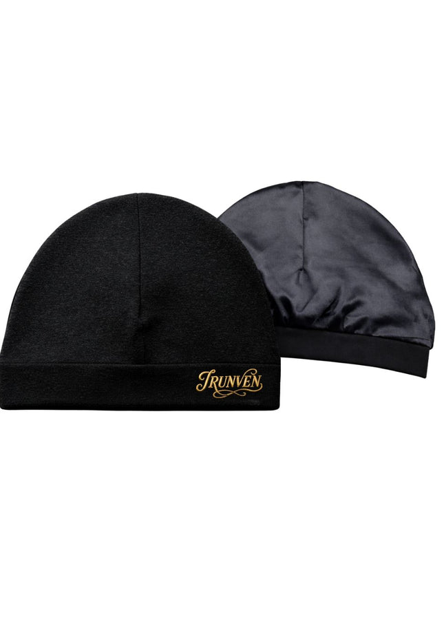 Satin-Lined Skull Cap – Hair Protection for Sleep, Gym & Daily Wear