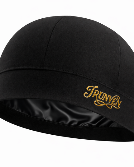Men’s Silk Lined Skull Cap – Satin Wave Cap & Hair Protection Sleep Hat