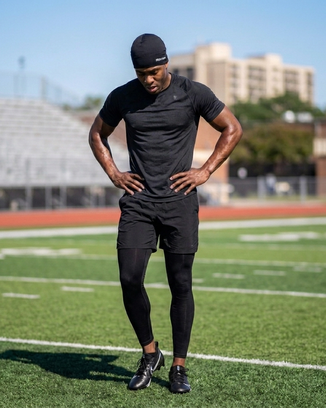 IRUNVEN Moisture-Wicking Performance Skull Cap