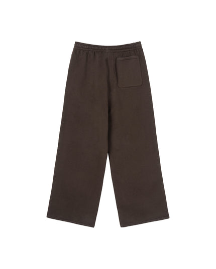 Fleece Drawstring Straight-Leg Sweatpants