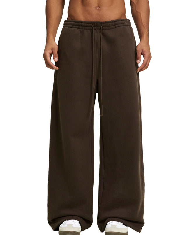 Fleece Drawstring Straight-Leg Sweatpants