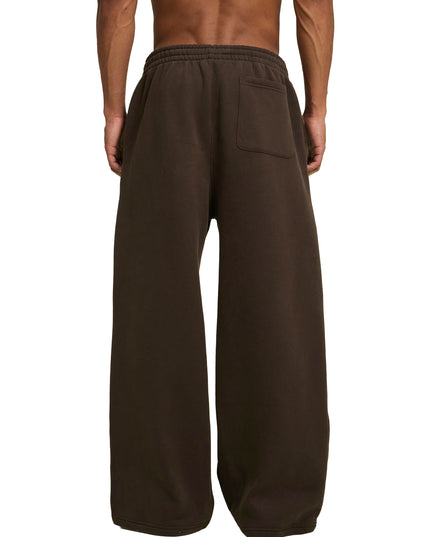 Fleece Drawstring Straight-Leg Sweatpants