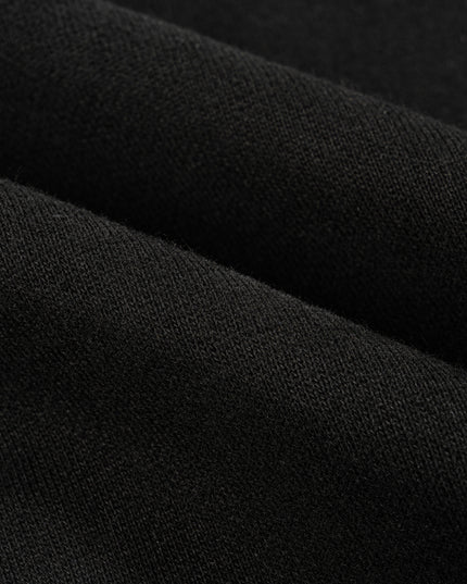 Fleece Drawstring Straight-Leg Sweatpants