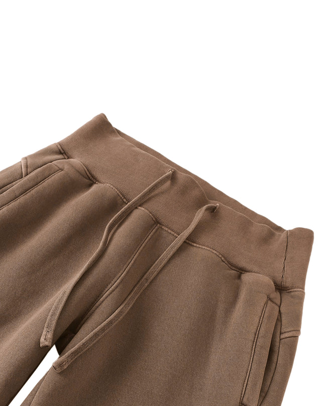 Vintage Washed Flared Fleece Pants